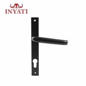 Handle Aluminium Narrow Style Coated Black Inyati Blister Packed